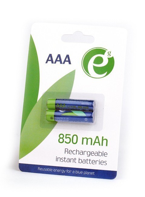 Baterie GEMBIRD NiMH AAA 850mAh 2 szt. EG-BA-AAA8R-01 Baterie GEMBIRD NiMH AAA 850mAh 2 szt. EG-BA-AAA8R-01