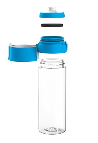 Butelka filtrująca Brita Fill&Go niebieska + 4 filtry MicroDisc