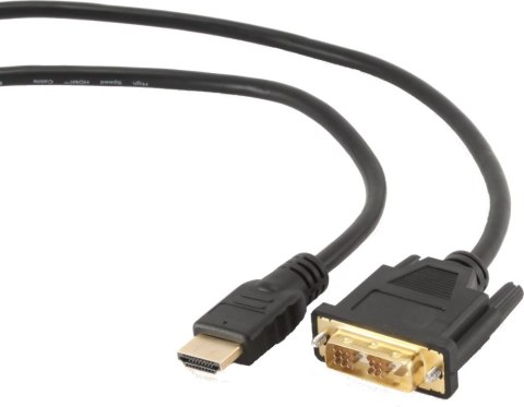 GEMBIRD HDMI - DVI 1.8 m 1.8m /s1x HDMI (wtyk) 1x DVI GEMBIRD HDMI - DVI 1.8 m 1.8m /s1x HDMI (wtyk) 1x DVI