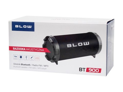 Głośnik bezprzewodowy BLOW BT-900 (2h /Czarny ) Głośnik bezprzewodowy BLOW BT-900 (2h /Czarny )