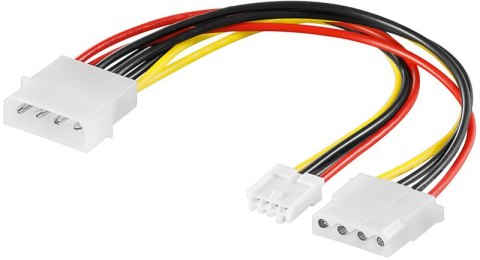 Kabel AKYGA Kabel zasilający Molex do mini-Molex + Molex AK-CA-14 Kabel AKYGA Kabel zasilający Molex do mini-Molex + Molex AK-CA-14