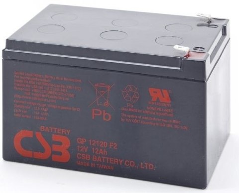 Baterie CSB AGM 12 000mAh GP12120F2 Baterie CSB AGM 12 000mAh GP12120F2