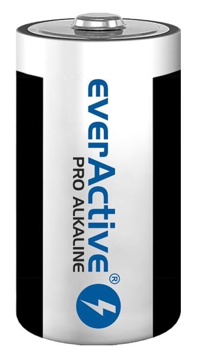 Baterie EVERACTIVE Alkaliczna LR14 8000mAh 2 szt. EVLR14-PRO Baterie EVERACTIVE Alkaliczna LR14 8000mAh 2 szt. EVLR14-PRO