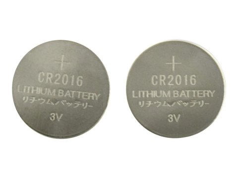 Baterie GEMBIRD Litowa CR2016 80mAh 2 szt. EG-BA-CR2016-01 Baterie GEMBIRD Litowa CR2016 80mAh 2 szt. EG-BA-CR2016-01