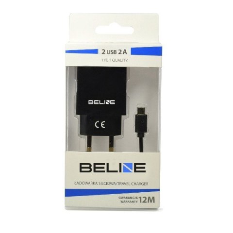 Ładowarka BELINE Beli0010(2x USB 2.0\2000mA\240V) Ładowarka BELINE Beli0010(2x USB 2.0\2000mA\240V)