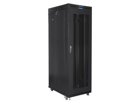 SZAFA INSTALACYJNA RACK STOJĄCA 19" 27U 800X1200 CZARNA DRZWI PERFOROWANE LCD LANBERG (FLAT PACK) SZAFA INSTALACYJNA RACK STOJĄCA 19" 27U 800X1200 CZARNA DRZWI PERFOROWANE LCD LANBERG (FLAT PACK)