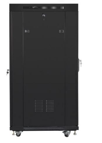 SZAFA INSTALACYJNA RACK STOJĄCA 19" 37U 800X1000 CZARNA DRZWI SZKLANE LCD LANBERG (FLAT PACK) V2 SZAFA INSTALACYJNA RACK STOJĄCA 19" 37U 800X1000 CZARNA DRZWI SZKLANE LCD LANBERG (FLAT PACK) V2