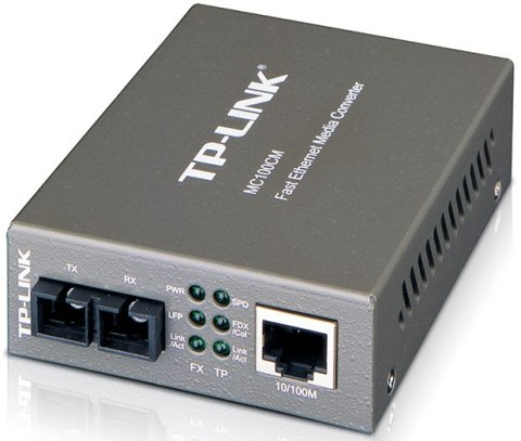TP-Link MC100CM konwerter światłowodowy multimodowy TP-Link MC100CM konwerter światłowodowy multimodowy
