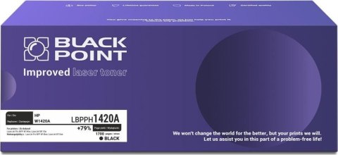 Toner BLACK POINT LBPPH1420A HP W1420A Toner BLACK POINT LBPPH1420A HP W1420A
