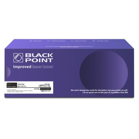 Toner BLACK POINT LBPPS111L Samsung MLT-D111L Toner BLACK POINT LBPPS111L Samsung MLT-D111L