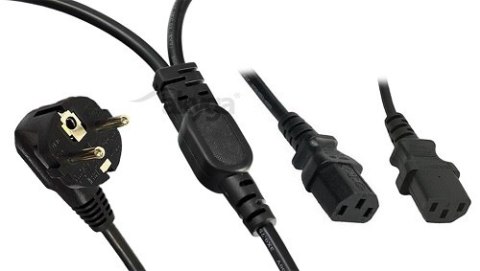 Kabel zasilający AKYGA Standardowy 1.5m. AK-PC-04A Kabel zasilający AKYGA Standardowy 1.5m. AK-PC-04A