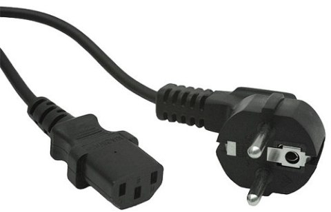 Kabel zasilający AKYGA Standardowy 3m. AK-PC-06A Kabel zasilający AKYGA Standardowy 3m. AK-PC-06A