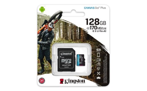 Karta pamięci KINGSTON 128 GB Adapter SD Karta pamięci KINGSTON 128 GB Adapter SD