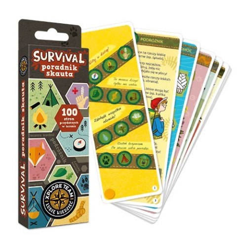 Książeczka Xplore Team - Survival. Poradnik skauta Książeczka Xplore Team - Survival. Poradnik skauta
