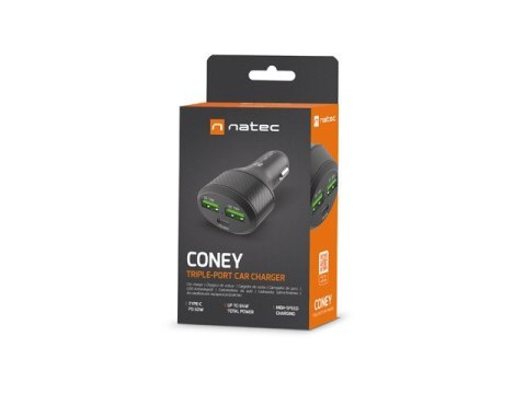 Ładowarka samochodowa NATEC 1x USB 3.0 Czarny NUC-1981 Ładowarka samochodowa NATEC 1x USB 3.0 Czarny NUC-1981