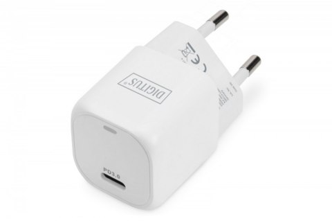 Ładowarka sieciowa mini zasilacz 1x USB-C PD 3.0 20W Biała Ładowarka sieciowa mini zasilacz 1x USB-C PD 3.0 20W Biała