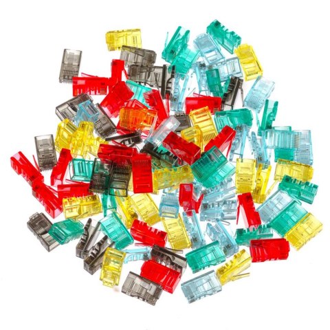 NETRACK RJ45 5e 100 szt. Mix Wtyk NETRACK RJ45 5e 100 szt. Mix Wtyk