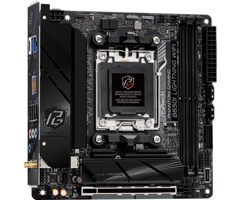 Płyta główna ASROCK B650I LIGHTNING WIFI (Socket AM5 /mini ITX) Płyta główna ASROCK B650I LIGHTNING WIFI (Socket AM5 /mini ITX)