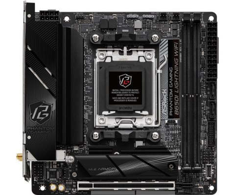 Płyta główna ASROCK B650I LIGHTNING WIFI (Socket AM5 /mini ITX) Płyta główna ASROCK B650I LIGHTNING WIFI (Socket AM5 /mini ITX)
