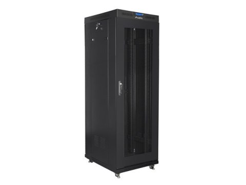 SZAFA INSTALACYJNA RACK STOJĄCA 19" 37U 600X800 CZARNA DRZWI PERFOROWANE LCD LANBERG (FLAT PACK) SZAFA INSTALACYJNA RACK STOJĄCA 19" 37U 600X800 CZARNA DRZWI PERFOROWANE LCD LANBERG (FLAT PACK)