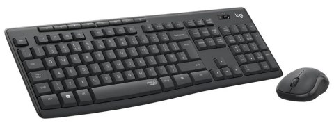 Zestaw klawiatura i mysz LOGITECH MK295 US Grafitowy 920-009800 Zestaw klawiatura i mysz LOGITECH MK295 US Grafitowy 920-009800