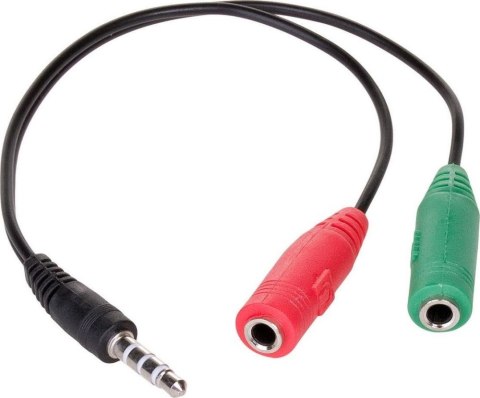 AKYGA AK-AV-08 0.15m /sJack 3.5 mm (wtyk) 2x MiniJack 3.5 mm (gniazdo) AKYGA AK-AV-08 0.15m /sJack 3.5 mm (wtyk) 2x MiniJack 3.5 mm (gniazdo)