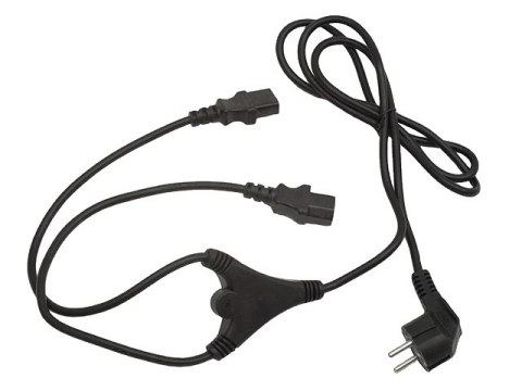 Kabel zasilający GEMBIRD Wtyczka hybrydowa C/E/F 1.8m. PC-186-ML6 Kabel zasilający GEMBIRD Wtyczka hybrydowa C/E/F 1.8m. PC-186-ML6