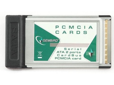 Karta PCMCIA GEMBIRD Karta PCMCIA -> 2 x SATA port PCMCIA-SATA2 Karta PCMCIA GEMBIRD Karta PCMCIA -> 2 x SATA port PCMCIA-SATA2