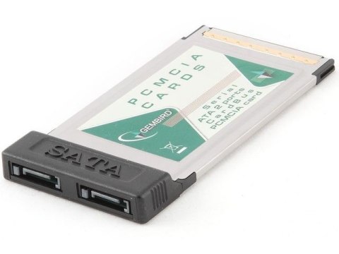 Karta PCMCIA GEMBIRD Karta PCMCIA -> 2 x SATA port PCMCIA-SATA2 Karta PCMCIA GEMBIRD Karta PCMCIA -> 2 x SATA port PCMCIA-SATA2