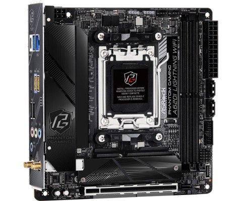 Płyta główna ASROCK A620I LIGHTNING WIFI (Socket AM5 /mini ITX) Płyta główna ASROCK A620I LIGHTNING WIFI (Socket AM5 /mini ITX)