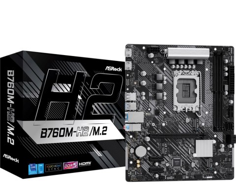 Płyta główna ASROCK B760M-H2/M.2 (Socket 1700 /micro ATX) Płyta główna ASROCK B760M-H2/M.2 (Socket 1700 /micro ATX)