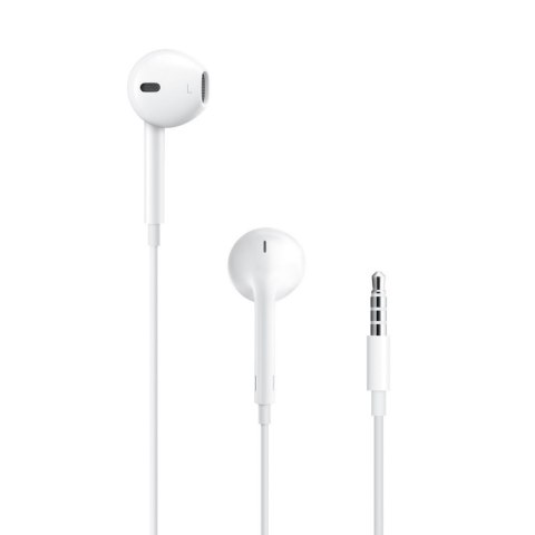 Słuchawki douszne Douszne APPLE MWU53ZM/A (3.5 mm minijack wtyk/Biały) Słuchawki douszne Douszne APPLE MWU53ZM/A (3.5 mm minijack wtyk/Biały)