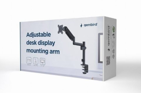 Uchwyt biurkowy Gembird na monitor MA-DA1P-01 (17 - 32") Uchwyt biurkowy Gembird na monitor MA-DA1P-01 (17 - 32")