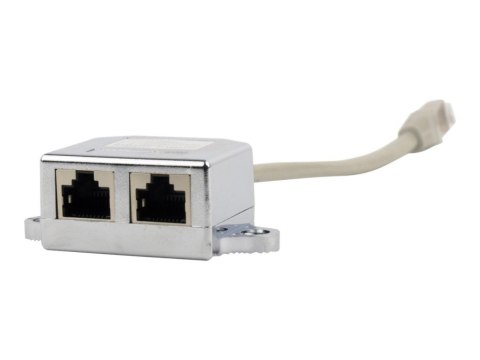 Adapter rozdzielacz LAN RJ-45/2XRJ-45 FTP Adapter rozdzielacz LAN RJ-45/2XRJ-45 FTP
