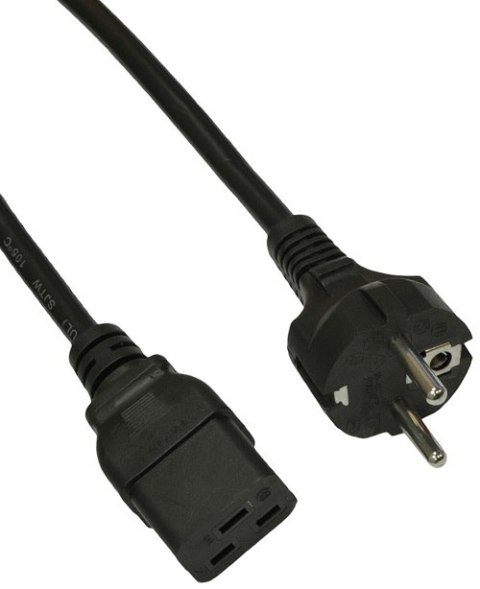 Kabel zasilający AKYGA Standardowy 1.8m. AK-UP-01 Kabel zasilający AKYGA Standardowy 1.8m. AK-UP-01