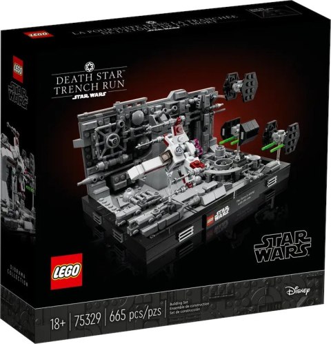 LEGO Diorama: Szturm na Gwiazdę Śmierci Star Wars TM 75329 LEGO Diorama: Szturm na Gwiazdę Śmierci Star Wars TM 75329