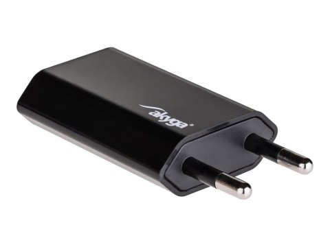 Ładowarka AKYGA AK-CH-03BK(1x USB Typ A\1000mA\5V) Ładowarka AKYGA AK-CH-03BK(1x USB Typ A\1000mA\5V)