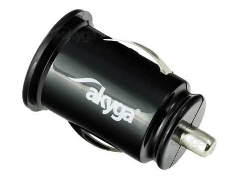 Ładowarka samochodowa AKYGA 2x USB Czarny AK-CH-02 Ładowarka samochodowa AKYGA 2x USB Czarny AK-CH-02