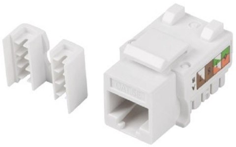 Moduł keystone gniazdo RJ45 - LSA kat.5e 90 stopni do puszki montażowej Moduł keystone gniazdo RJ45 - LSA kat.5e 90 stopni do puszki montażowej