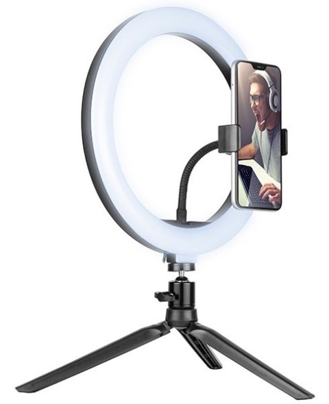 Ring 26 cm z mini statywem Lampa TRACER Sieciowe Ring 26 cm z mini statywem Lampa TRACER Sieciowe