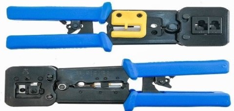 Zaciskarka wtyków RJ45 RJ12, RJ11 NT-0204 Zaciskarka wtyków RJ45 RJ12, RJ11 NT-0204