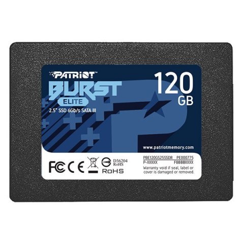 Dysk SSD PATRIOT Burst Elite 120 GB (2.5″ /120 GB ) Dysk SSD PATRIOT Burst Elite 120 GB (2.5″ /120 GB )