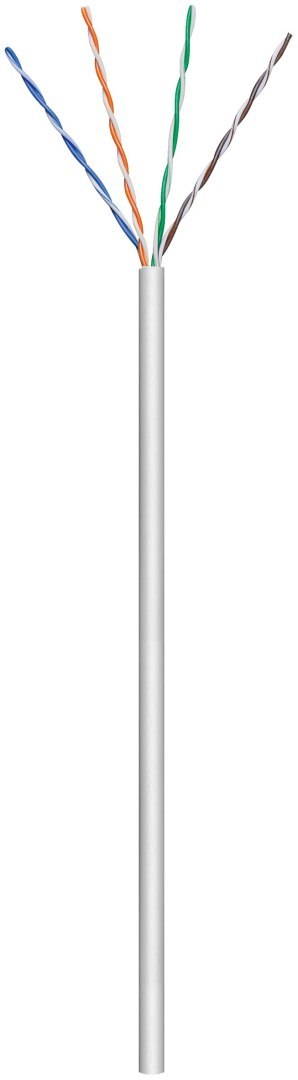 GEMBIRD S/FTP Cat 6a 305 m Szary 305 Instalacyjny GEMBIRD S/FTP Cat 6a 305 m Szary 305 Instalacyjny
