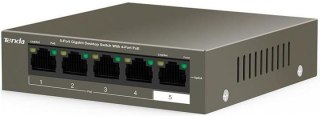 Przełącznik TENDA TEG1105P-4-63W (5x 10/100/1000 )