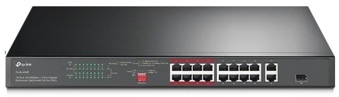 Przełącznik TP-LINK TL-SL1218P (16x 10/100 PoE+ ) Przełącznik TP-LINK TL-SL1218P (16x 10/100 PoE+ )