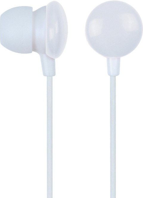Słuchawki Douszne GEMBIRD Candy Biały (0.9m /3.5 mm wtyk/Biały) Słuchawki Douszne GEMBIRD Candy Biały (0.9m /3.5 mm wtyk/Biały)