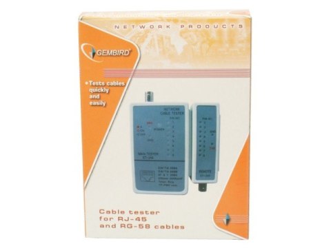 Tester diodowy kabli RJ45, RG-58 Tester diodowy kabli RJ45, RG-58