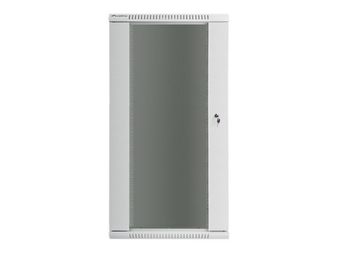 Szafa instalacyjna wisząca 19'' 27U 600X450mm szara (drzwi szklane) Szafa instalacyjna wisząca 19'' 27U 600X450mm szara (drzwi szklane)