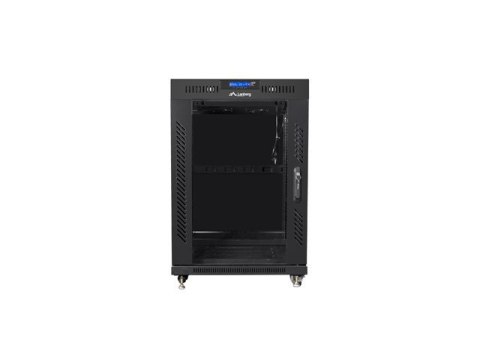 SZAFA INSTALACYJNA RACK STOJĄCA 19" 15U 800X1000 CZARNA DRZWI SZKLANE LCD LANBERG (FLAT PACK) SZAFA INSTALACYJNA RACK STOJĄCA 19" 15U 800X1000 CZARNA DRZWI SZKLANE LCD LANBERG (FLAT PACK)