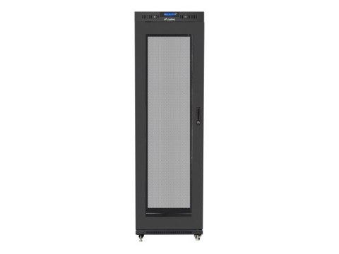 SZAFA INSTALACYJNA RACK STOJĄCA 19" 42U 600X1000 CZARNA DRZWI PERFOROWANE LCD LANBERG (FLAT PACK) V2 SZAFA INSTALACYJNA RACK STOJĄCA 19" 42U 600X1000 CZARNA DRZWI PERFOROWANE LCD LANBERG (FLAT PACK) V2